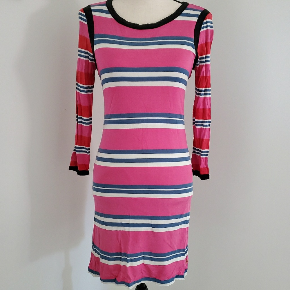 Juicy Couture stripped day dress, size s